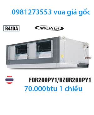 Điều hòa âm trần nối ống gió Daikin Packaged 70.000BTU FDR200PY1