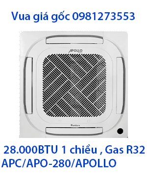 Điều hoà âm trần Sumikura 28000BTU 1 chiều APC/APO-280/APOLLO