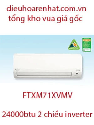 Điều hòa Daikin 2 chiều 24000BTU inverter FTXM71XVMV
