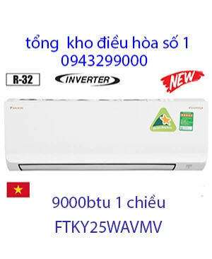 Điều hòa Daikin 9000btu 1 chiều inverter FTKY25WAVMV