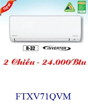 Điều hòa Daikin FTXV71QVMV 24.000BTU 2 chiều inverter- vua giá gốc