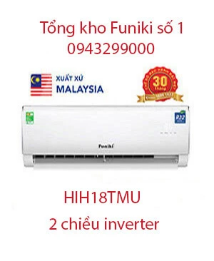 Điều hòa Funiki 2 chiều 18000BTU inverter HIH18TMU