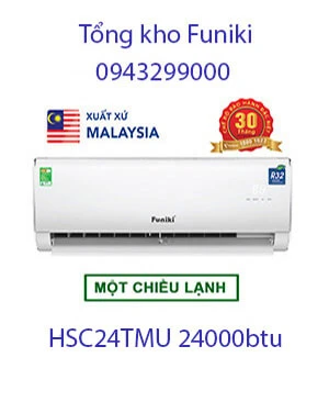Điều hòa Funiki 24000btu một chiều HSC24TMU
