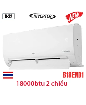 Điều hòa LG 18000BTU 2 chiều inverter B18END1