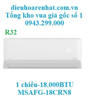 Điều Hòa Midea 1 Chiều 18.000BTU MSAFG-18CRN8 - Điều Hòa Rẻ Nhất - Tổng kho điều hòa Casper, Panasonic, LG, Funiki...