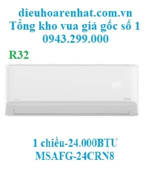 Điều Hòa Midea 1 Chiều 24.000BTU MSAFG-24CRN8 - Điều Hòa Rẻ Nhất - Tổng kho điều hòa Casper, Panasonic, LG, Funiki...