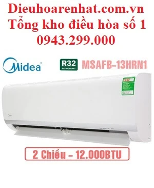 Điều hòa Midea 12000BTU 2 chiều MSAFB-13HRN1 - Điều Hòa Rẻ Nhất - Tổng kho điều hòa Casper, Panasonic, LG, Funiki...