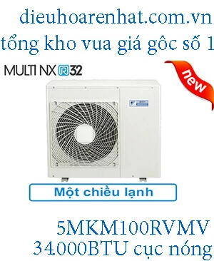 Điều hòa multi Daikin 34.000BTU 5MKM100RVMV - Điều Hòa Rẻ Nhất - Tổng kho điều hòa Casper, Panasonic, LG, Funiki...