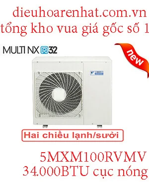 Điều hòa multi Daikin 34.000BTU 5MXM100RVMV - Điều Hòa Rẻ Nhất - Tổng kho điều hòa Casper, Panasonic, LG, Funiki...