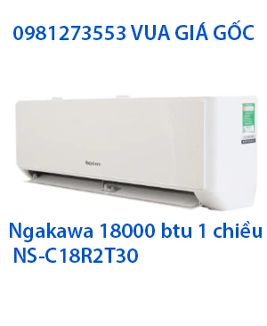 Điều hoà nagakawa 18000 btu 1 chiều NS-C18R2T30