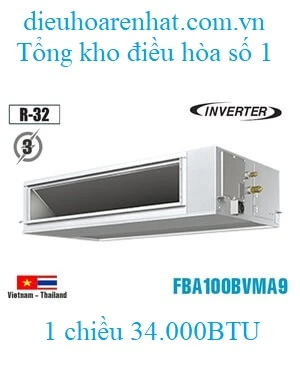 Điều hòa nối ống gió Daikin 34000BTU inverter 1 chiều 3 Pha FBA100BVMA9/RZF100CYM