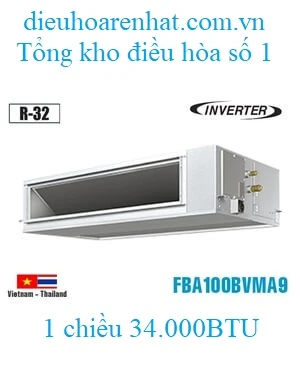 Điều hòa nối ống gió Daikin 34000BTU inverter 1 chiều FBA100BVMA9/RZF100CVM