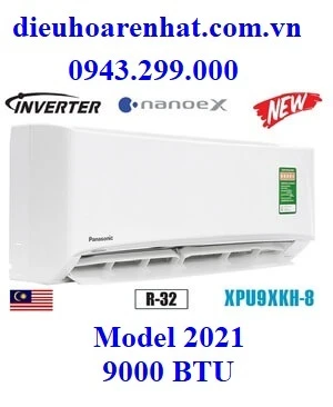 Điều hòa Panasonic 9000 BTU 1 chiều inverter XPU9XKH-8