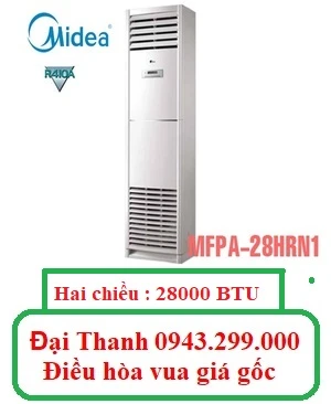 Điều hòa tủ đứng Midea 28.000BTU 2 chiều MFPA-28HRN1 - Vua giá gốc