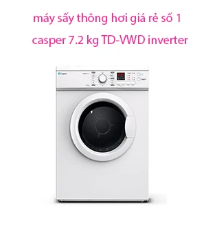 Máy sấy casper 7.2 kg TD-VWD inverter
