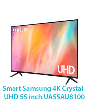 Smart Tivi Samsung 4K Crystal UHD 55 inch UA55AU8100