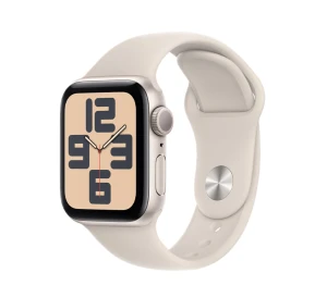 Apple Watch SE 2022 40mm GPS Mới (Chính Hãng) - Viền Nhôm Dây Cao Su