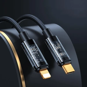 Cáp PISEN QUICK ice Crystal PD Explorer trong suốt