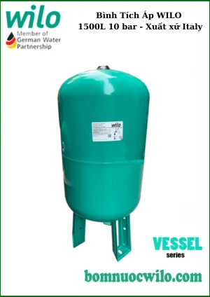 Bình Tích Áp WILO 1500L 10 bar | Siêu Phong
