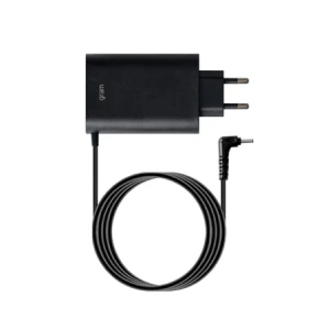 Bộ sạc máy tính xách tay LG Gram (màu đen 2.53A, đầu cắm tròn)