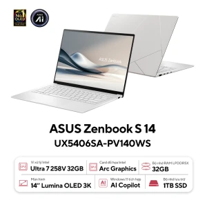 Laptop Asus Zenbook S 14 OLED UX5406SA-PV140WS