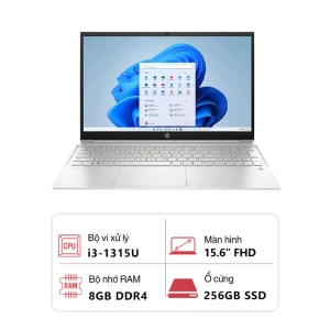Laptop HP Pavilion 15-eg3099TU 8C5M0PA (Intel Core i3-1315U/ 8GB/ 256GB/ Intel UHD Graphics/ 15.6