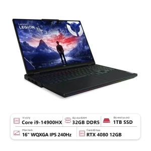 Laptop Lenovo Legion Pro 7 16IRX9H 83DE001NVN (Intel Core i9-14900HX/ 32GB/ 1TB/ RTX 4080 12GB/ 16