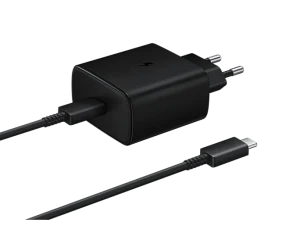 Củ sạc Type C Samsung T4510 45W đen (Kèm cáp C-C 5A, 1.8m) EP-T4510XBEGWW