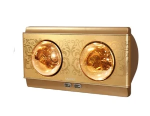 Đèn sưởi nhà tắm Heizen 2 bóng HE2BR