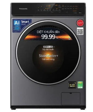 Máy giặt lồng ngang Panasonic Inverter 9Kg NA-V90FC1LVT