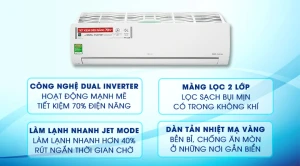 Máy lạnh LG Inverter 2.5 HP V24ENF1 mới 2021