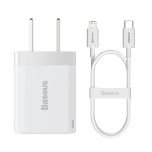 Bộ Sạc Nhanh Baseus Super Si Pro Quick Charger 1C 20W (Trắng)
