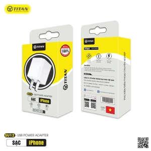 Củ sạc chân dẹt Titan