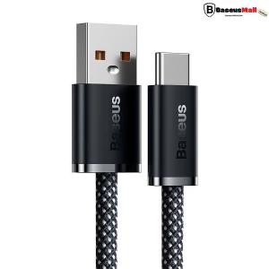 Dây sạc Type-C to Type-C Baseus Dynamic Series Fast Charging Data Cable 100W 1m (Xám)
