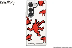 Ốp lưng mỏng Keith Haring Slickback Z Fold6, Đỏ