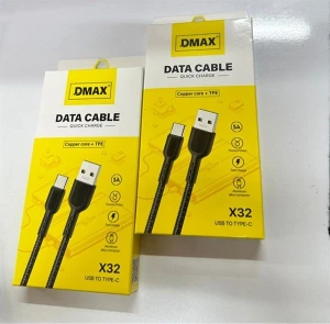 Cáp Sạc Dmax X32 - USB.C - Type C -1M