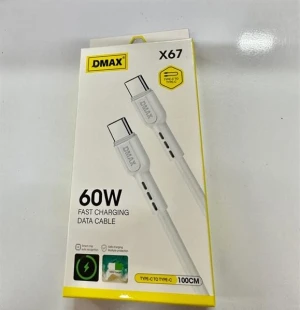 Cáp Sạc Dmax X67 60W - C2C - C to C (sl20-1/30-2/50-3)