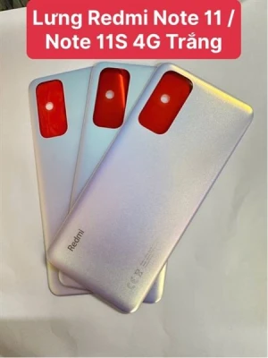 Lưng Xiaomi Redmi Note 11 / Note 11S - 4G Trắng