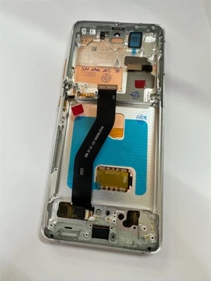 Màn Hình Samsung S21 Ultra 2ic Khung Phôi To - Trắng