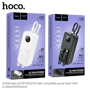 Pin Dự Phòng 10000mAh - Hoco J132 - Sạc Nhanh 22.5W - kèm dây