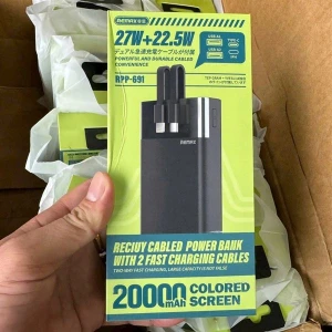 Pin Dự Phòng Remax RPP -691 - 20000mAh- Sạc Nhanh 20w
