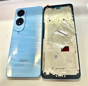 Vỏ Bộ Oppo A60 Trắng Xanh ( k khay sim)