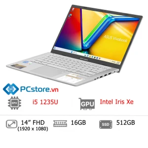 Laptop Asus Vivobook X1404ZA i5 1235U/16GB/512GB