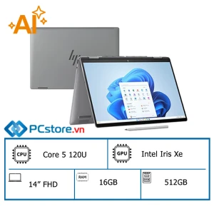 Laptop HP Envy X360 14 fa0050AU R5 8640HS/16GB/512GB/Touch
