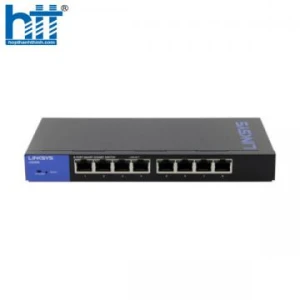 Thiết bị chia mạng Linksys LGS108P (Gigabit (1000Mbps)/ 8 Cổng/ 4 cổng PoE/ Vỏ Thép)