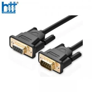 Ugreen 60309 1.5M Màu Xám Cáp RS232 DB9 nối dài chuẩn cáp chéo DB102 20060309