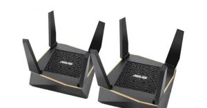 Bộ định tuyến WiFi 6 ASUS RT-AX92U Chuẩn AX6100 - Router WiFi có thể mở rộng 2 Pack