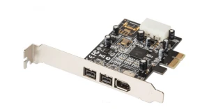 Card PCIe to 1394A, 2 cổng 1394B Firewire 800 Chip TI XIO2213