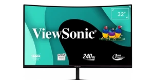 Màn hình Cong Viewsonic VX3219-PC-MHD / 31.5 inch FHD / VA/ 240Hz / HDMI DP Audio/ 3Yrs