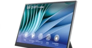 Màn hình di động LG Gram View 16MR70 | Silver | 16 inch 2K WQXGA | IPS | USB-C | DP | 1Yr